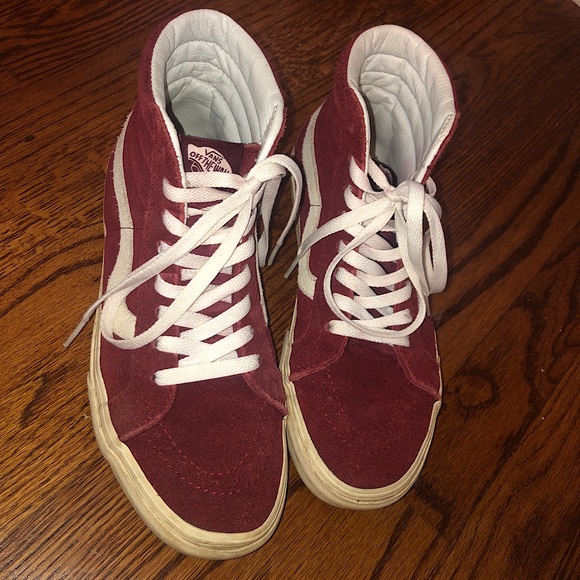 Burgundy Vans - Picture 1 of 4